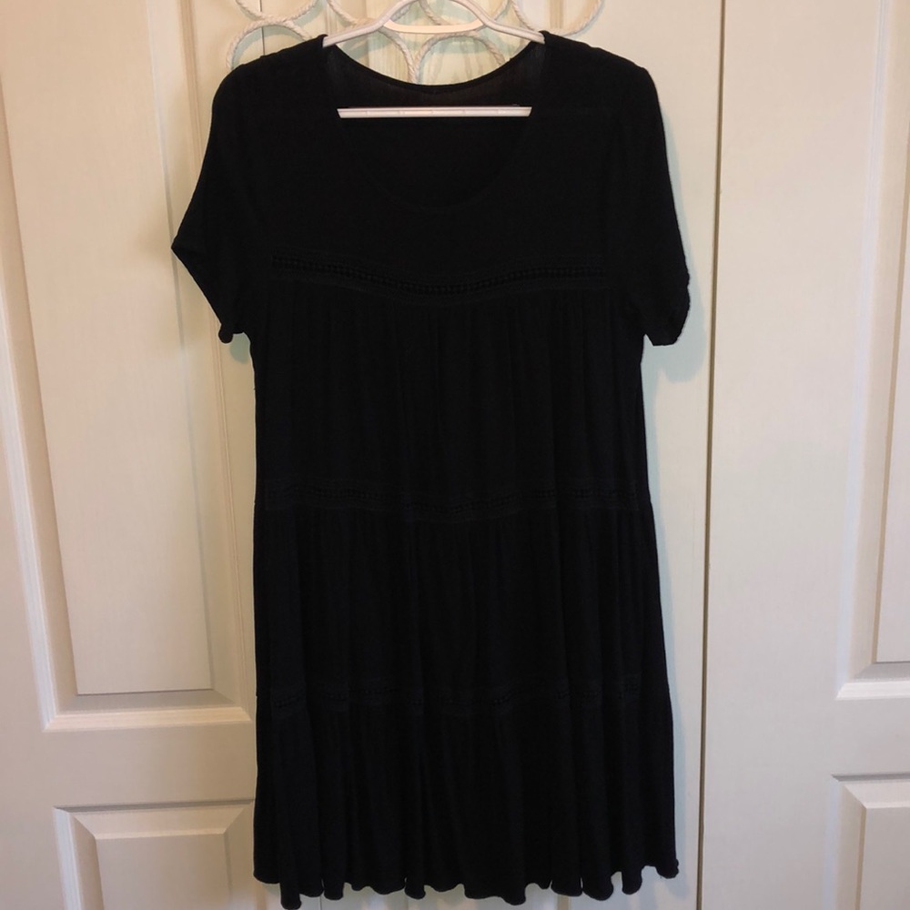 black summer dress